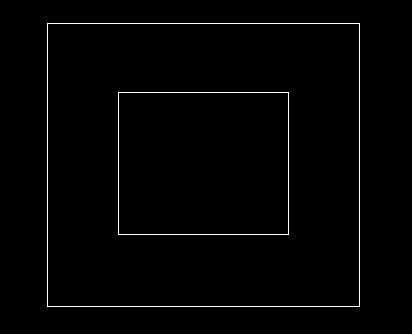 rectangle within another rectangle